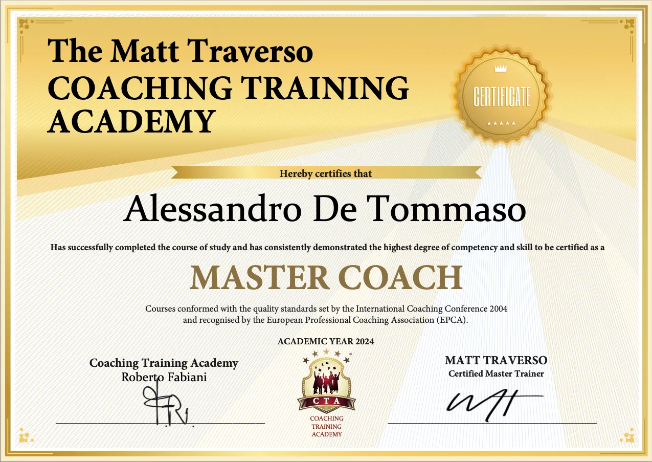 certificazione coach